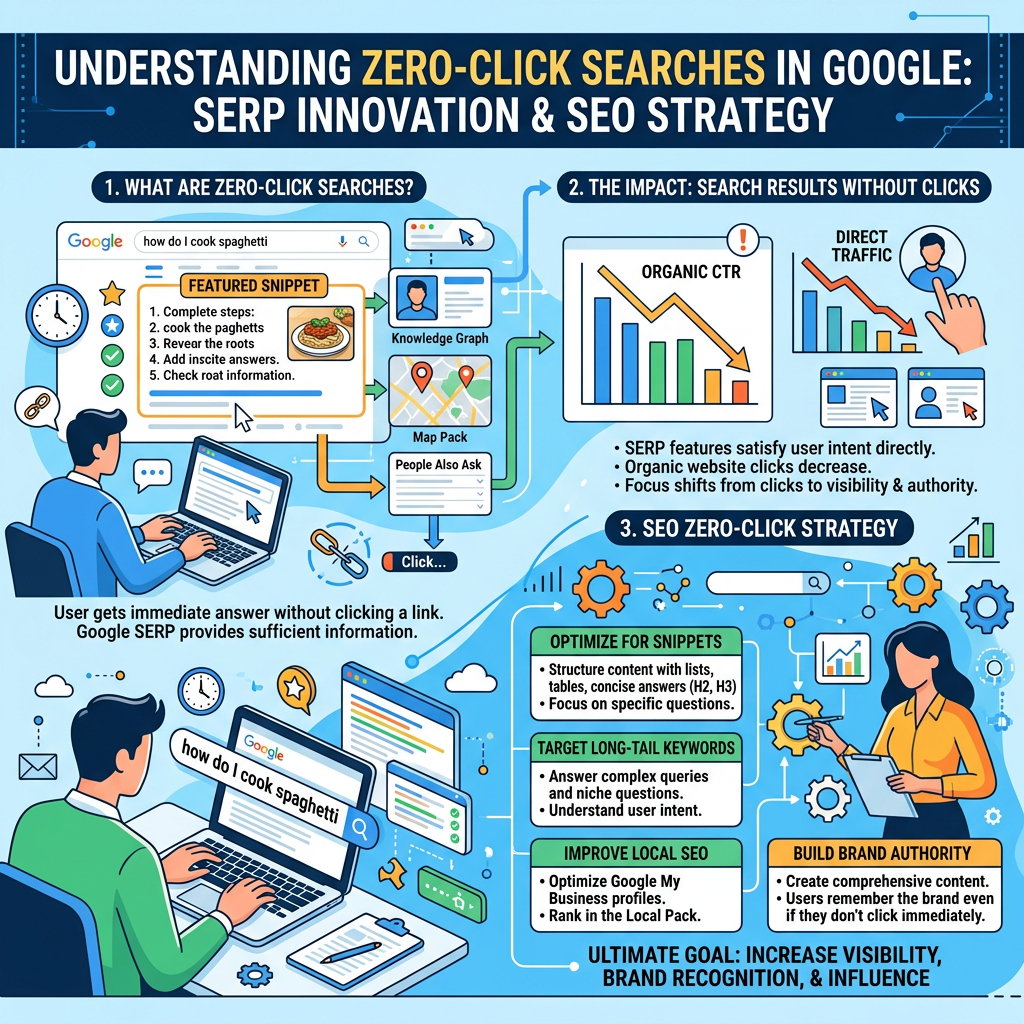 60% Of Google searches end without a click! - Expert Las Vegas SEO article by Vegas Marketing