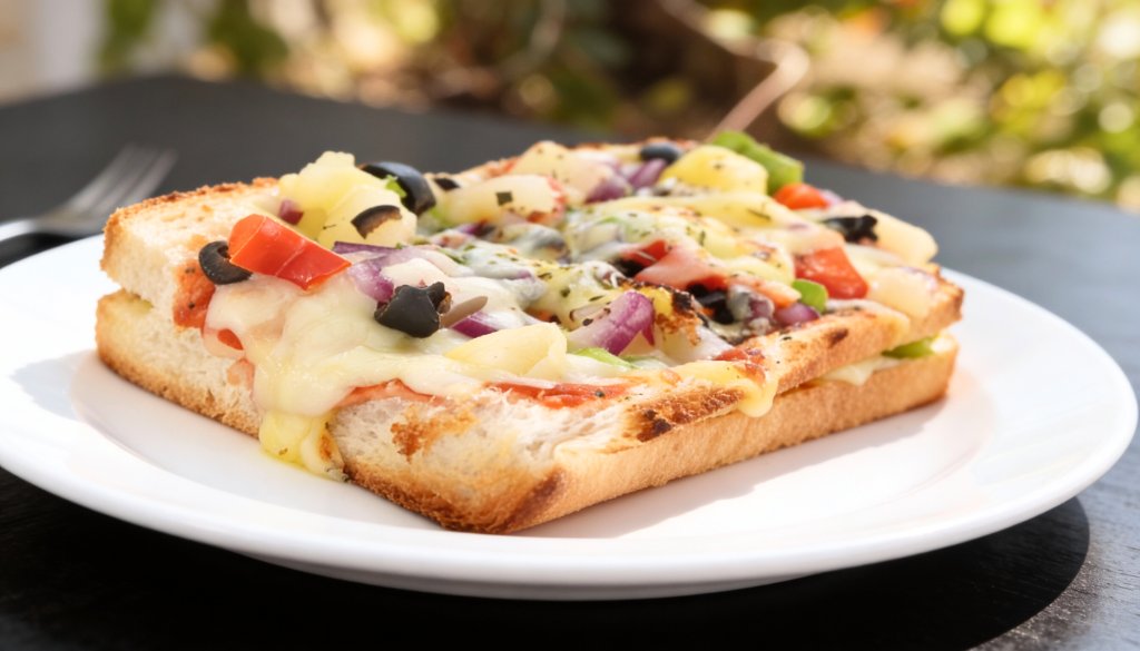 Veg cheese toast