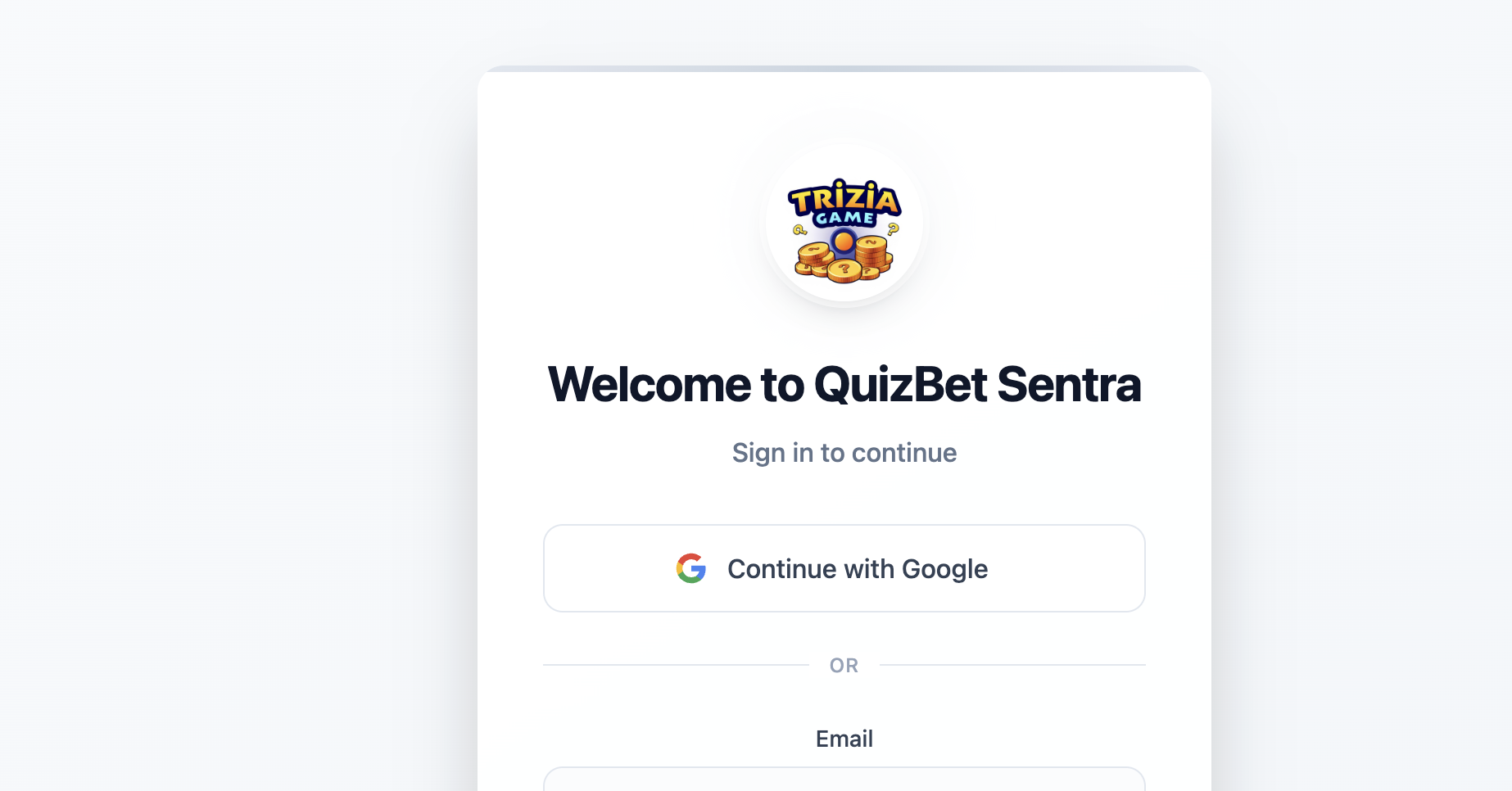 Quiz Meetup template preview