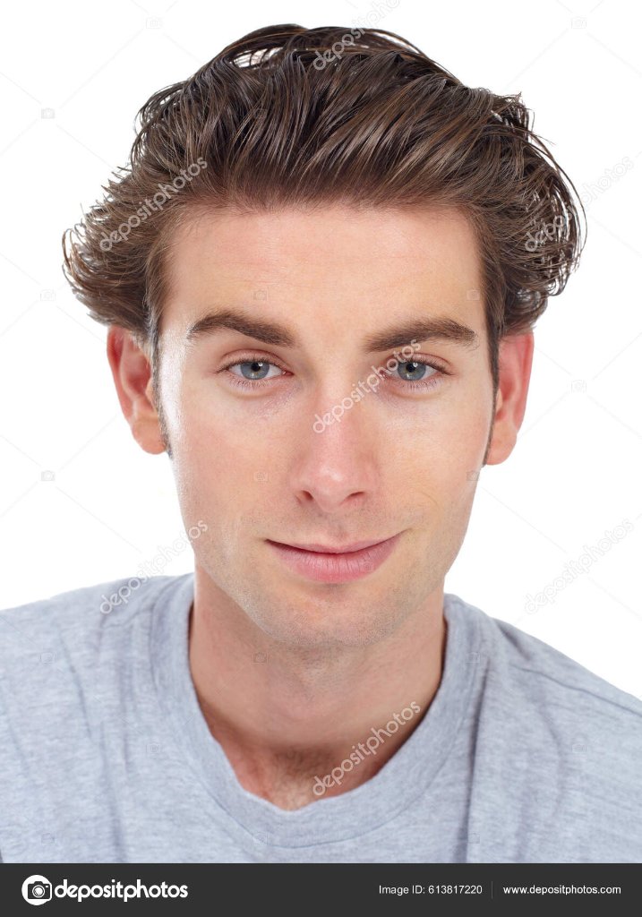 Straight On – Slight Smile example 1