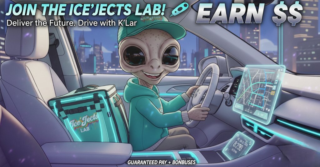 Join the Ice'Jects Delivery Team! 🚀