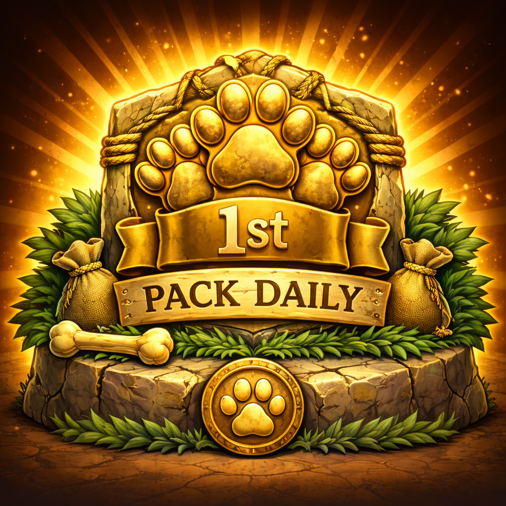 1st place pack trophy