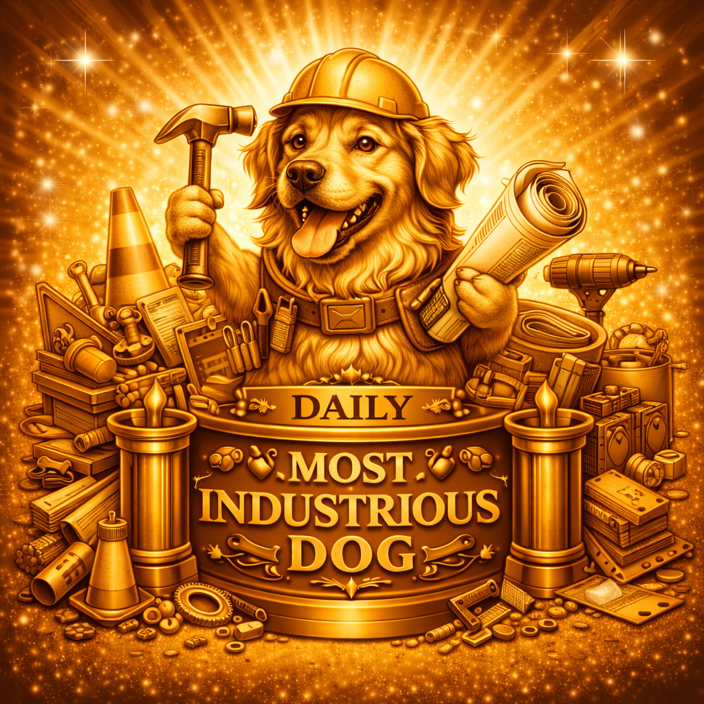 Most Industrious Dog Trophy