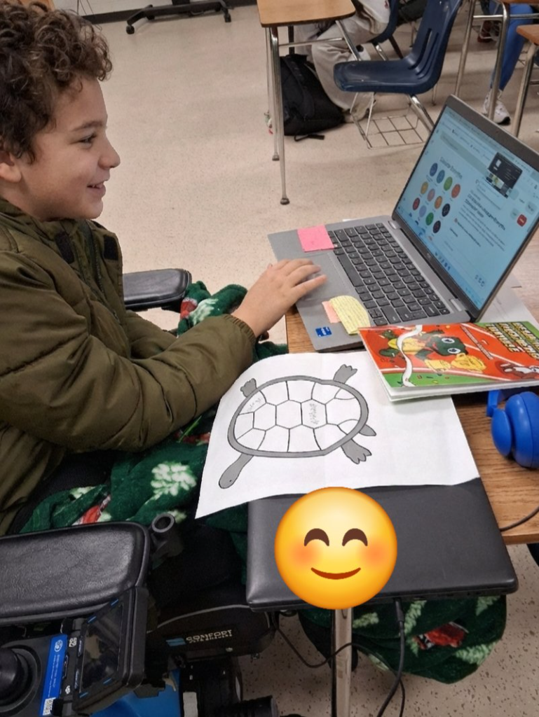 Student Learning with Tortoise Worksheet