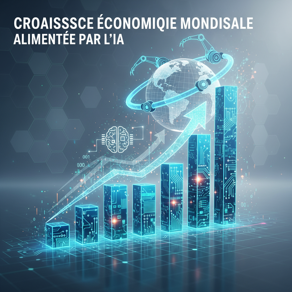 Le FMI réajuste ses prévisions de croissance mondiale grâce à l'essor de l'intelligence artificielle