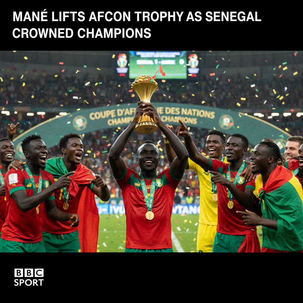 Le Sénégal décroche sa deuxième Coupe d'Afrique des Nations après une finale épique