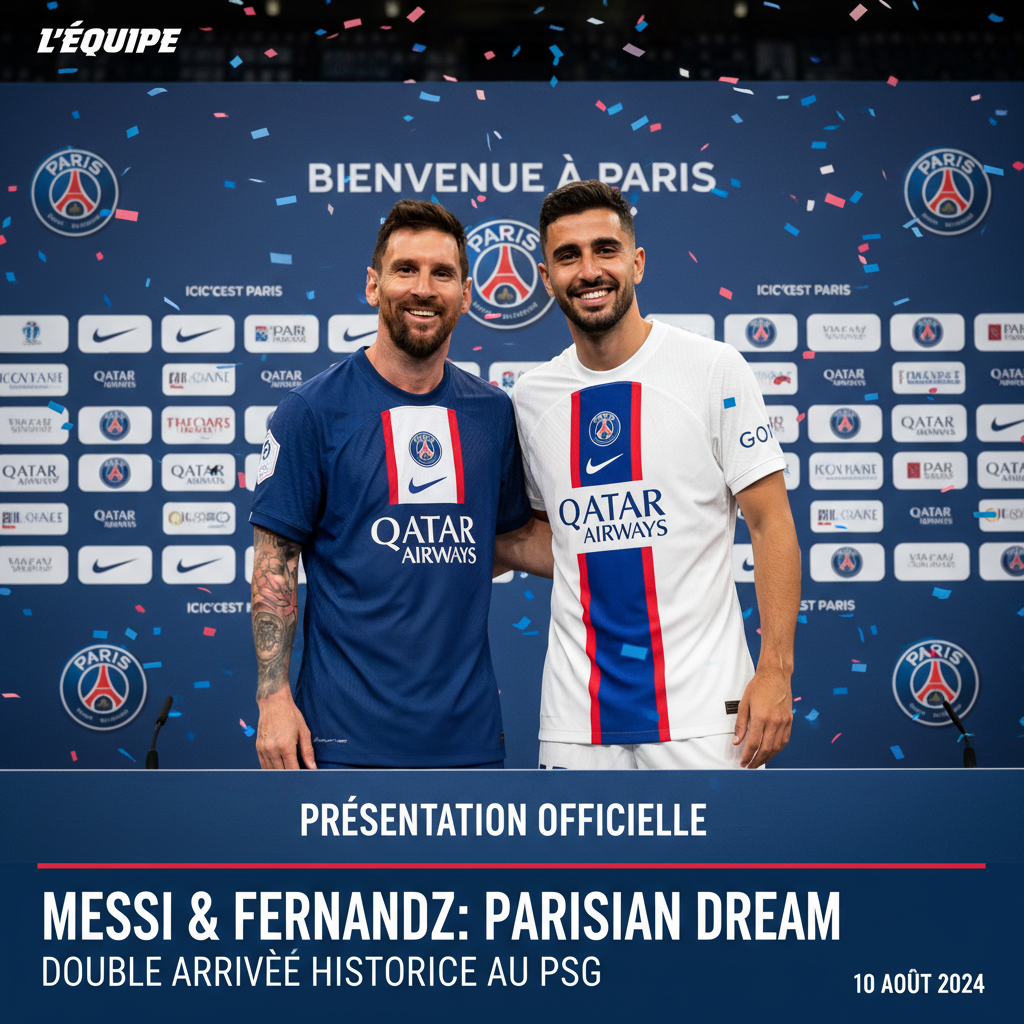 Le PSG frappe fort sur le marché des transferts : Dro Fernandez rejoint le club
