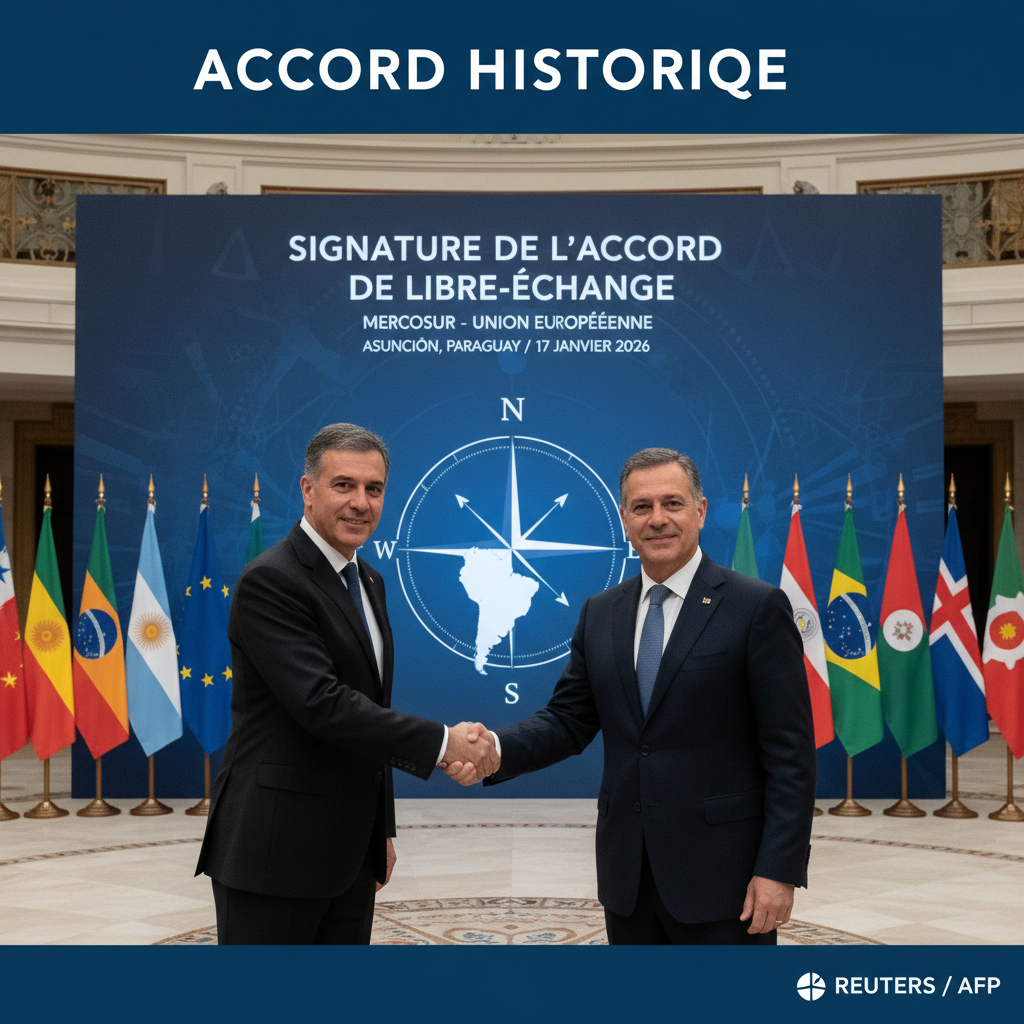 Accord historique entre le Mercosur et l'Union européenne : une nouvelle ère commerciale s'ouvre