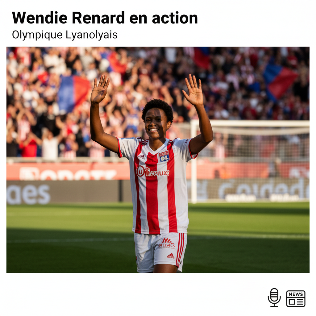 Wendie Renard prolonge son aventure avec l'OL jusqu'en 2026