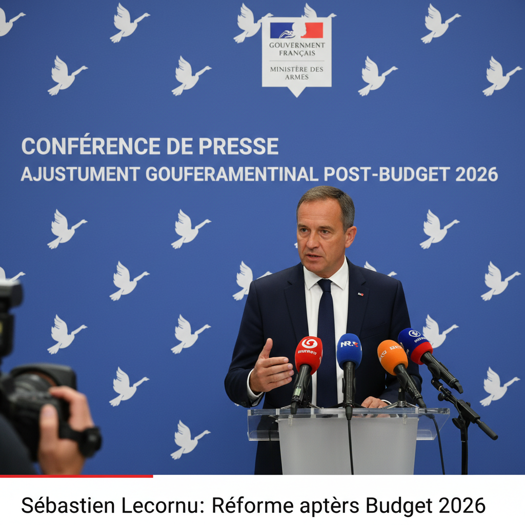 Budget 2026 : Sébastien Lecornu envisage un remaniement gouvernemental après l'adoption du budget