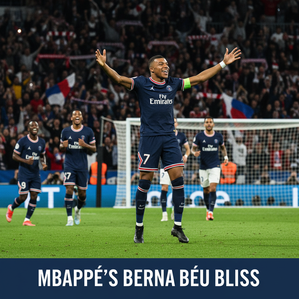 Kylian Mbappé brille sous les projecteurs du Santiago Bernabéu