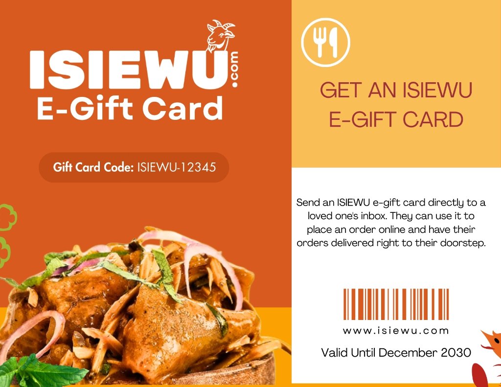 ISIEWU Gift Card