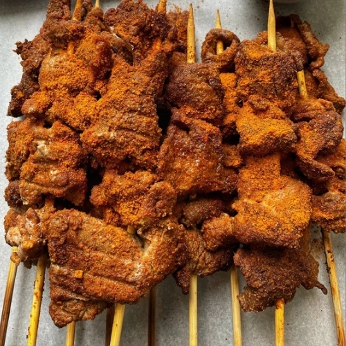 Goat Meat BBQ (Suya)