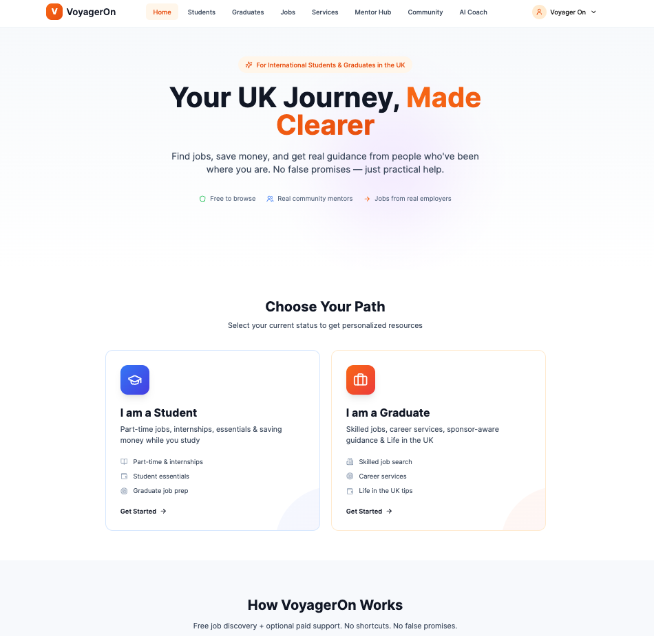 Voyageron Abroad Template (V1) template preview