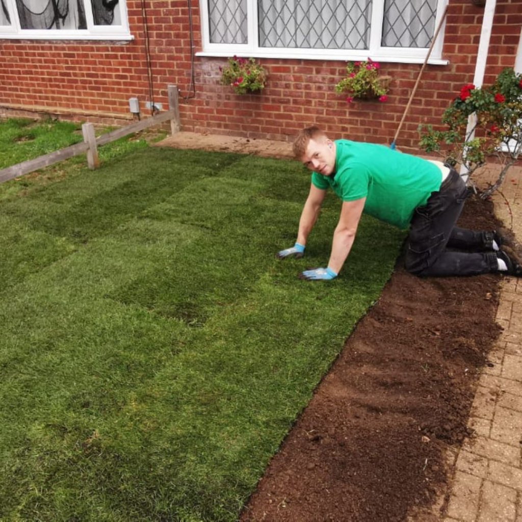 Professional turfing installation Basingstoke