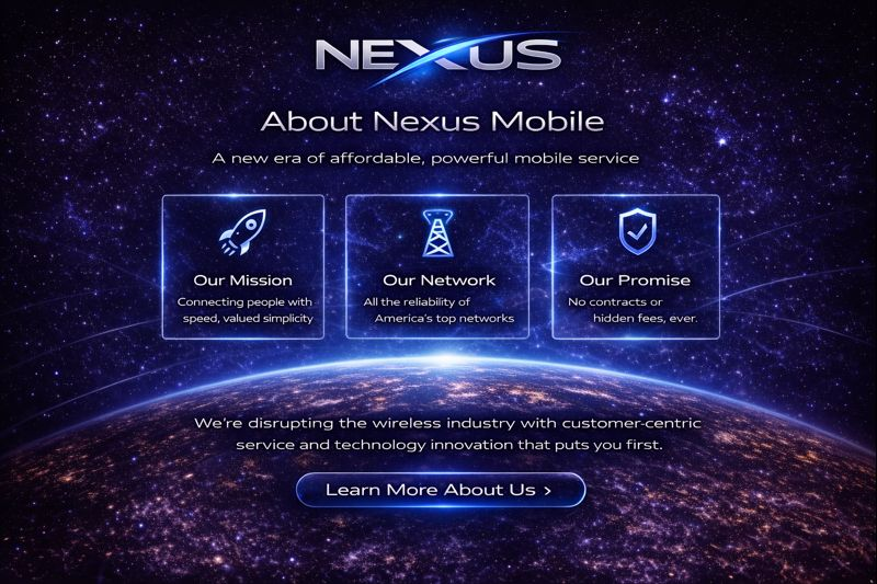 About | Nexus Mobile