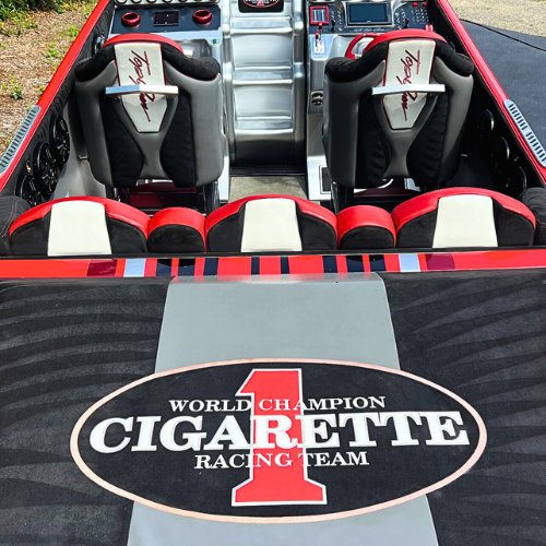 Cigarette boat ceramic coating