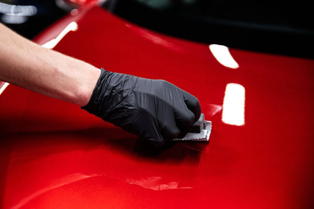 Ceramic coating application