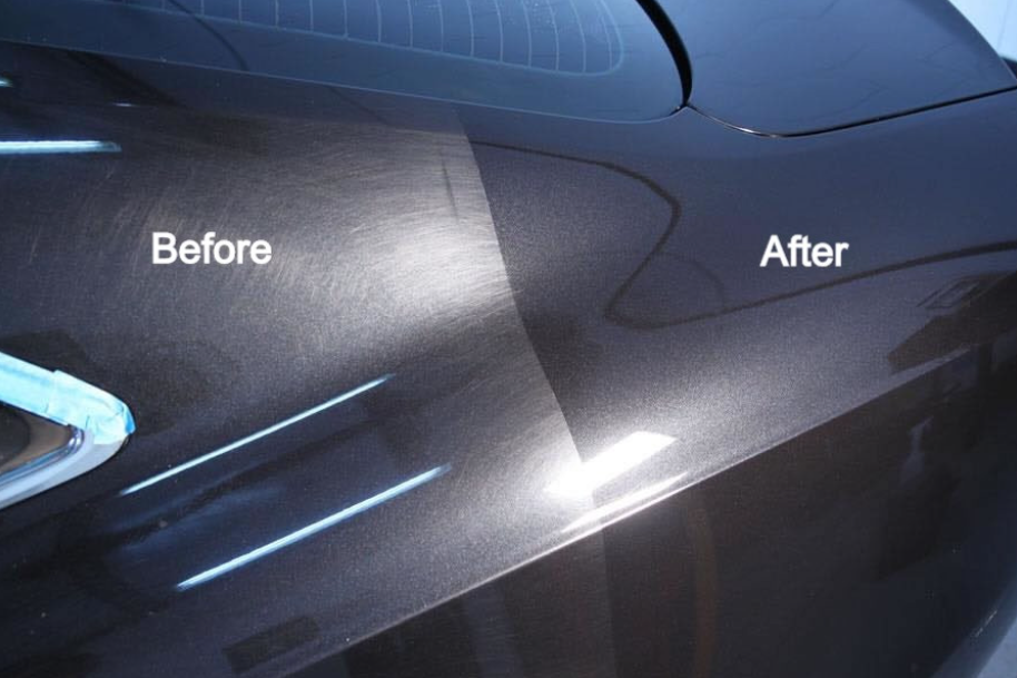 Before & After - Swirl mark removal