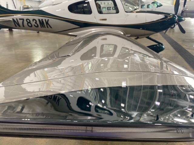 Aircraft buffing and polishing