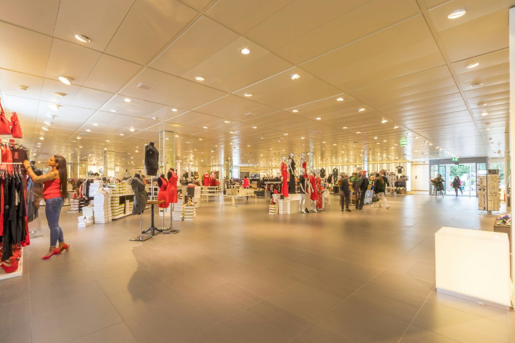 Modern retail space