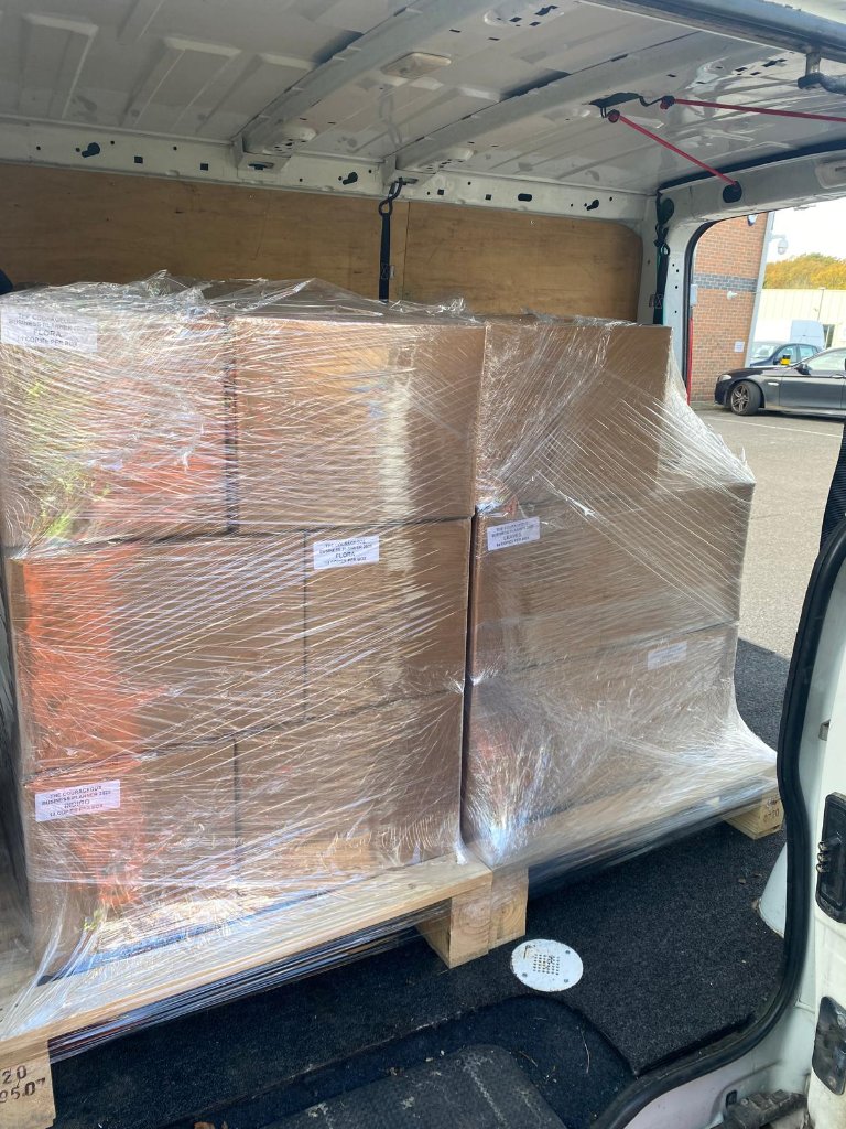 Delivery van