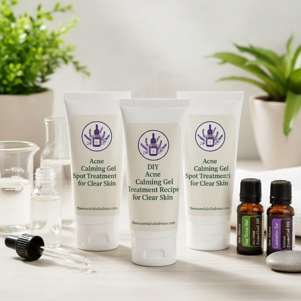 DIY Acne Calming Gel Spot Treatment Recipe for Clear Skin
