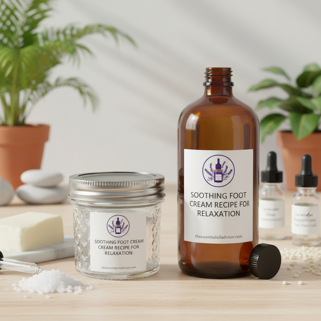 Soothing Foot Cream Recipe for Relaxation