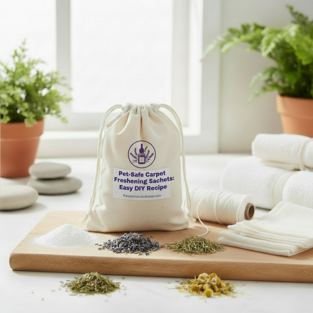 Pet-Safe Carpet Freshening Sachets: Easy DIY Recipe