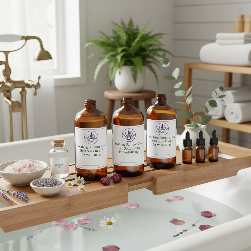 Soothing Feminine Care Bath Soak Recipe for Well-Being