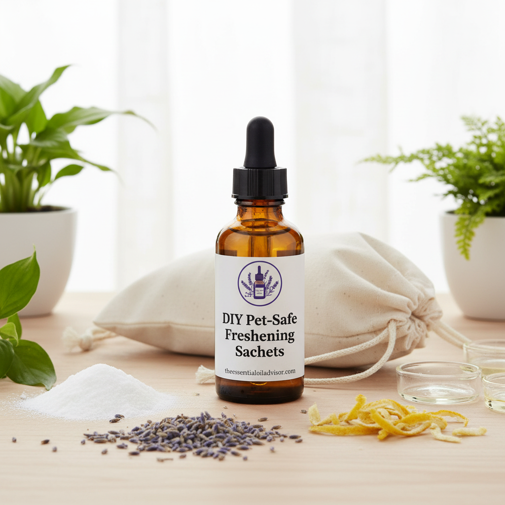 DIY Pet-Safe Carpet Freshening Sachets Recipe