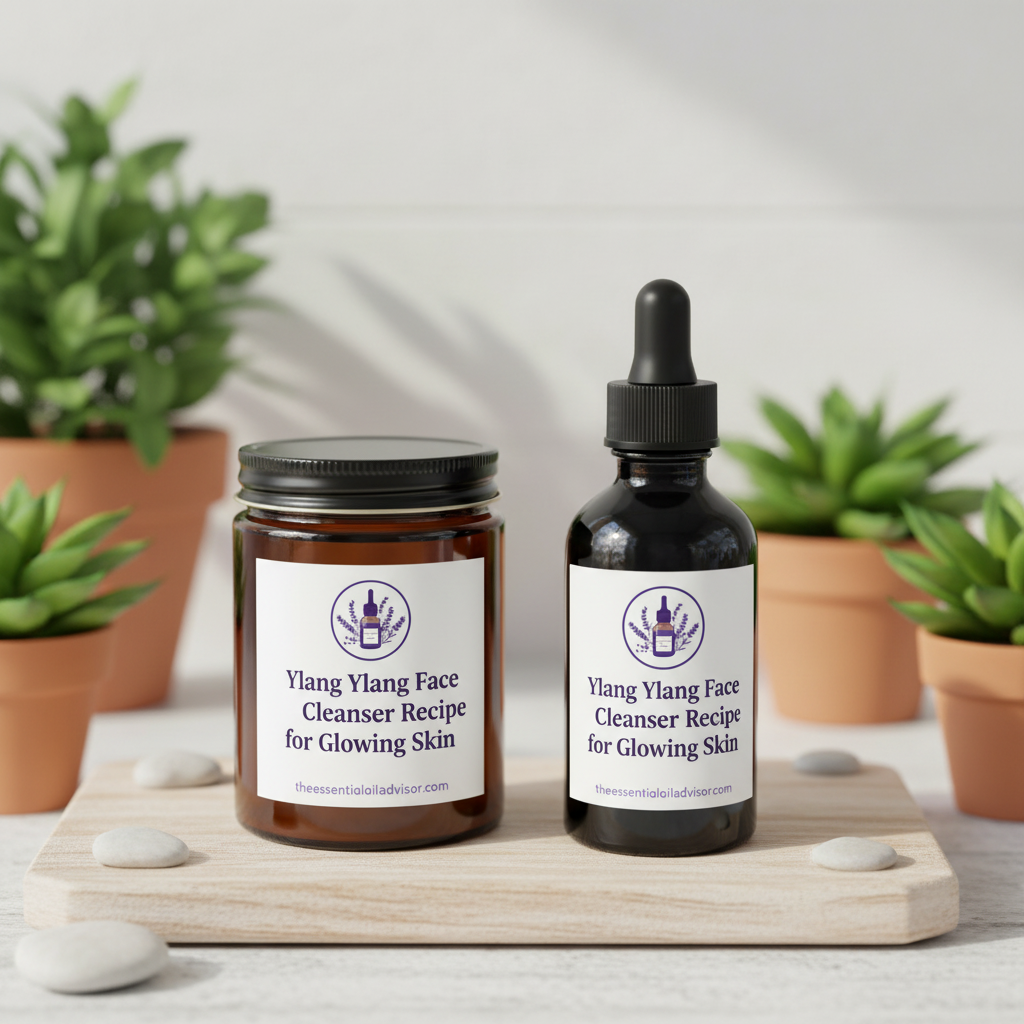 Ylang Ylang Face Cleanser Recipe for Glowing Skin