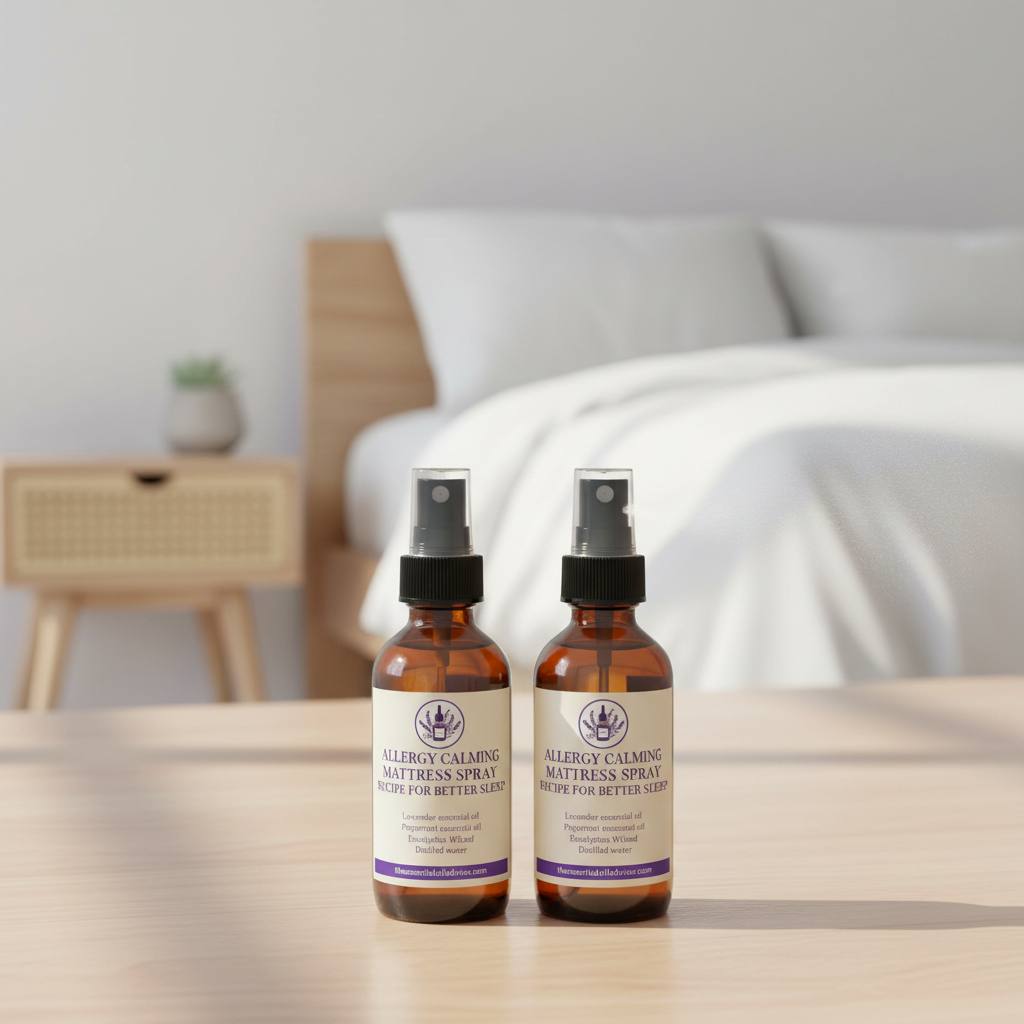 Allergy Calming Mattress Spray Recipe for Better Sleep