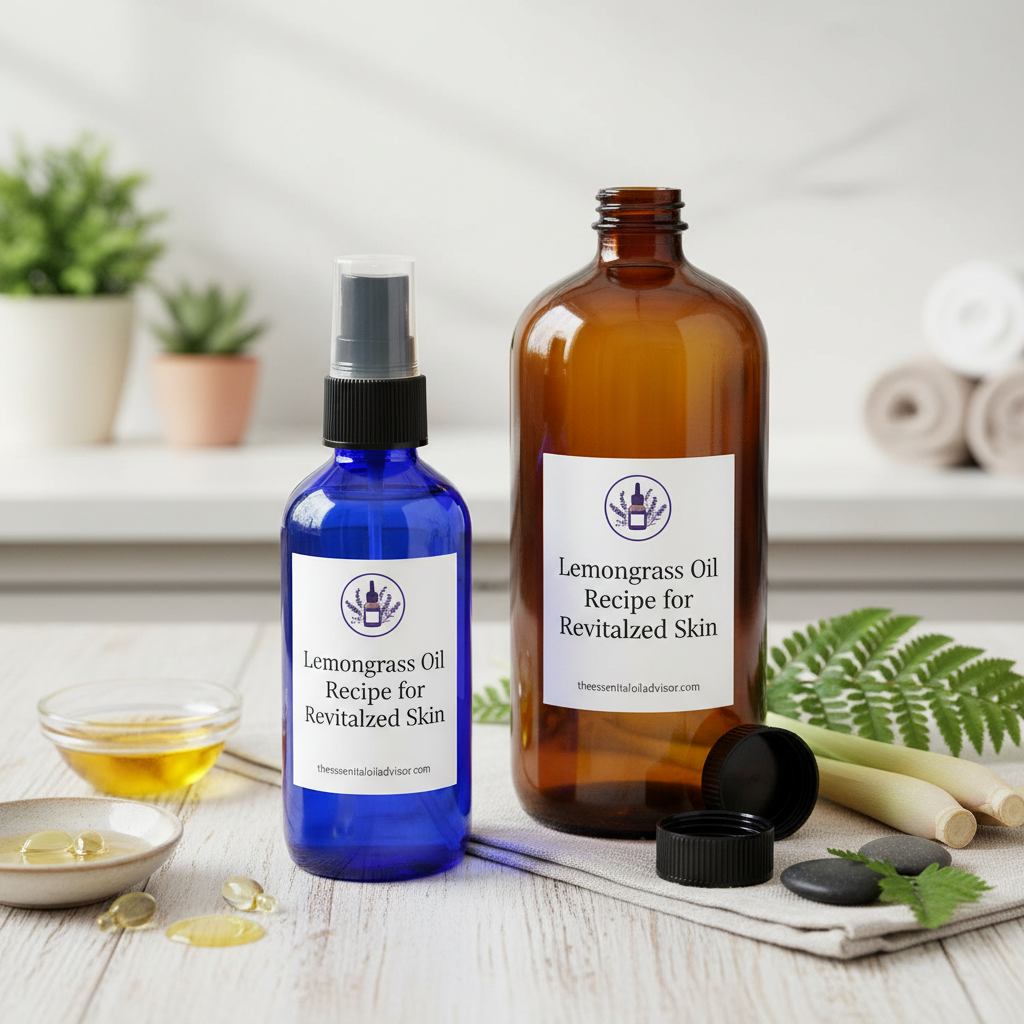 Lemongrass Oil Recipe for Revitalized Skin