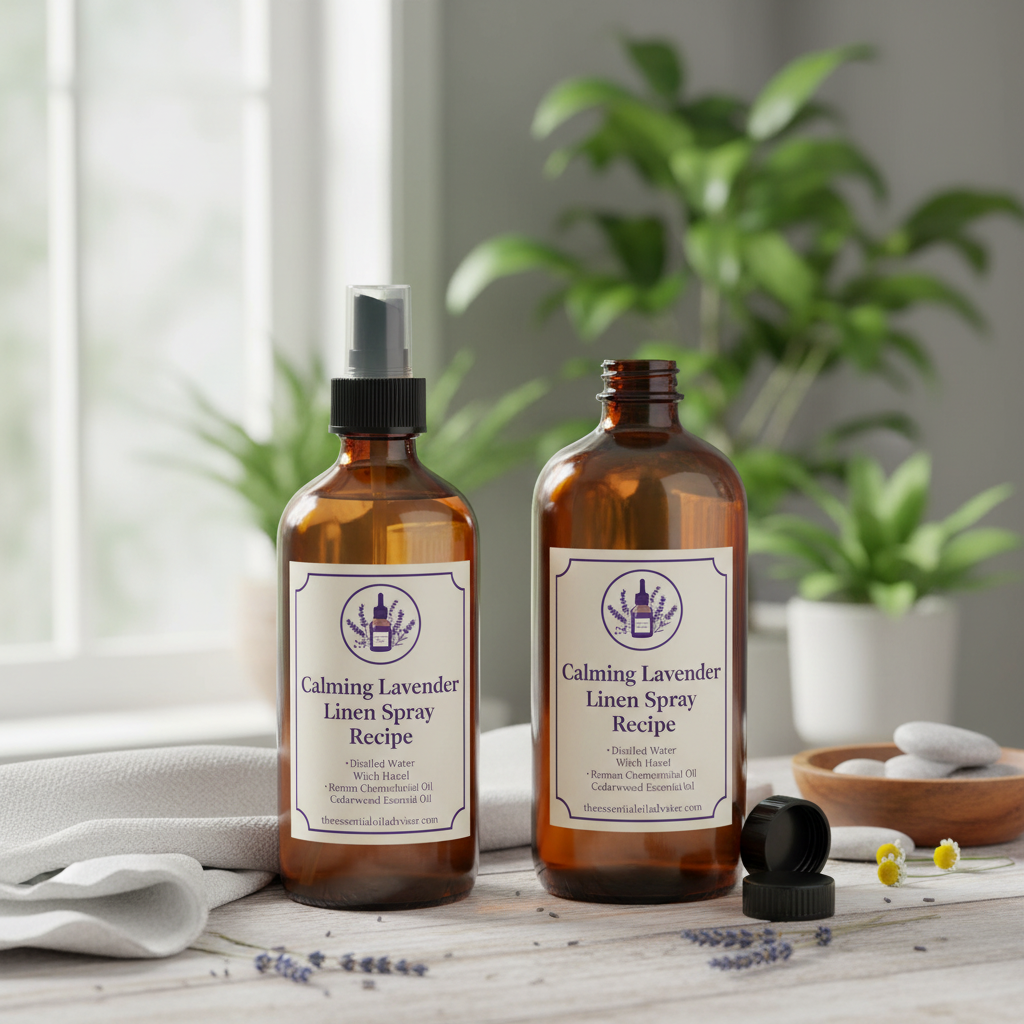 Calming Lavender Linen Spray Recipe