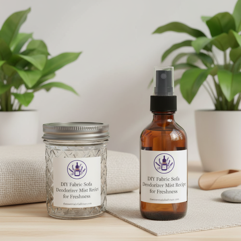 DIY Fabric Sofa Deodorizer Mist Recipe for Freshness