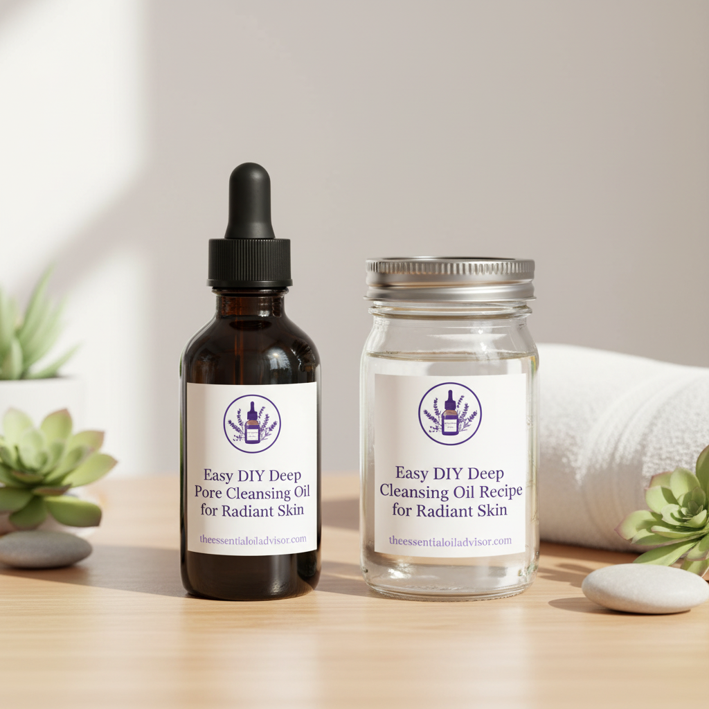Easy DIY Deep Pore Cleansing Oil Recipe for Radiant Skin