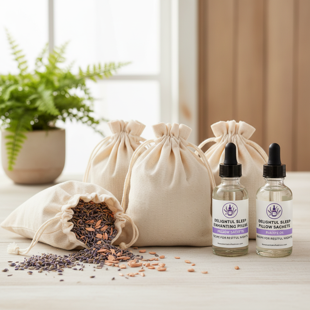Delightful Sleep-Enhancing Pillow Sachets Recipe for Restful Nights