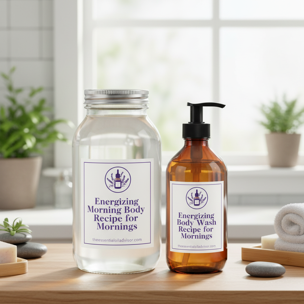 Energizing Morning Body Wash Recipe for Fresh Mornings