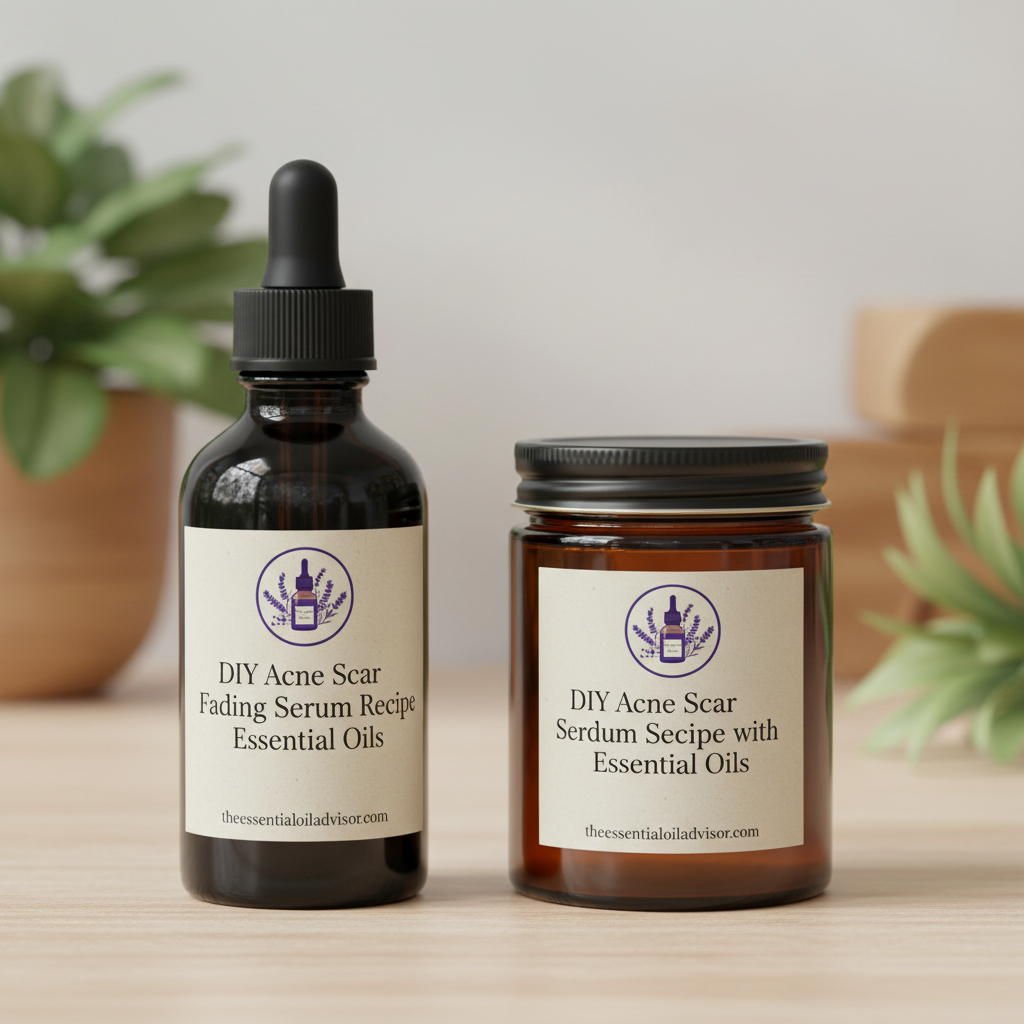 DIY Acne Scar Fading Serum Recipe with Essential Oils