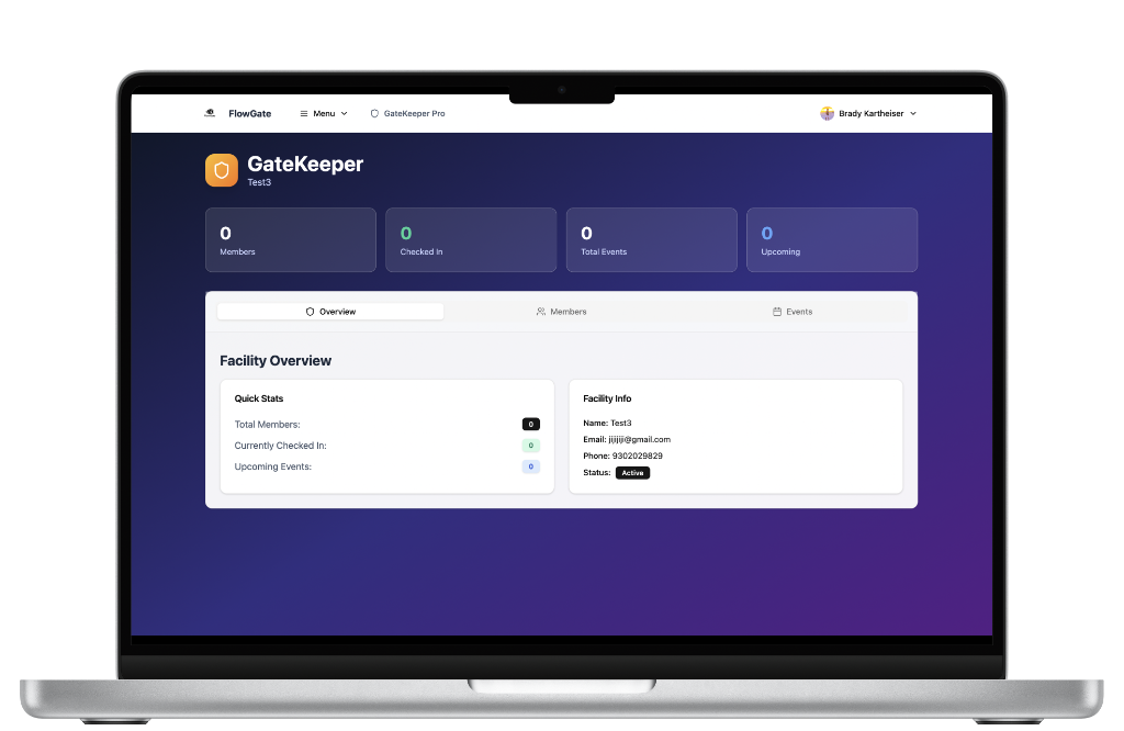 FlowGate School Dashboard 1