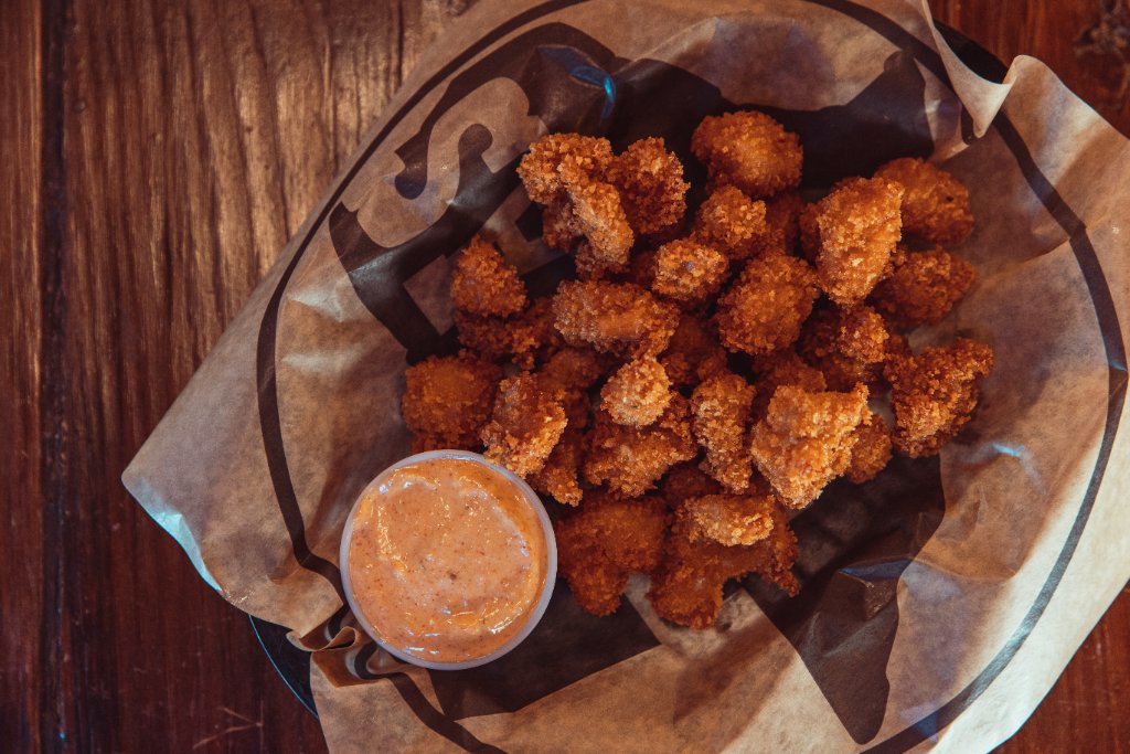 Fried mushrooms