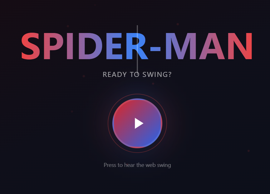 Spiderman game template preview