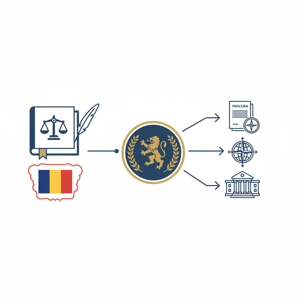 נוטריון רומני להכנת ייפוי כוח משפטי ( נוטריון רומני ייפוי כוח – דוגמה / תמונה להמחשה