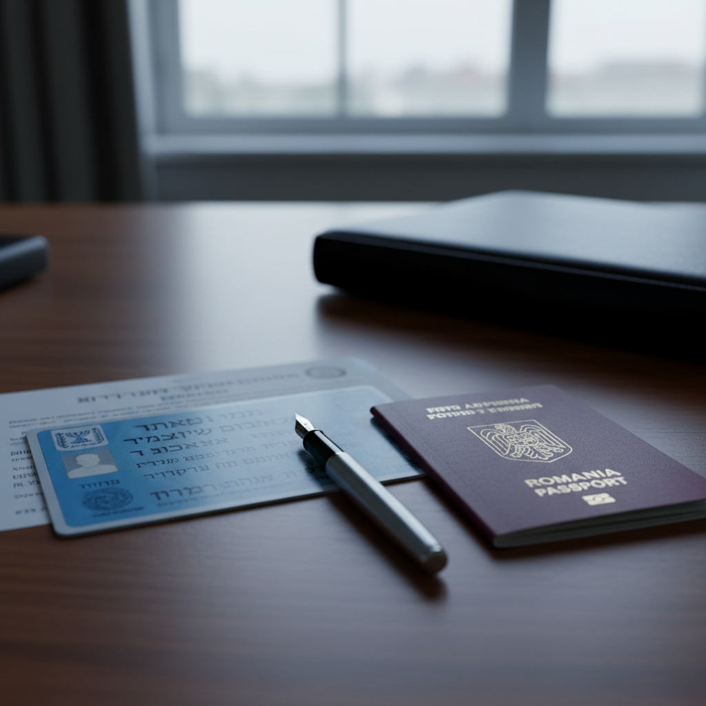 שינוי שם בתעודת הזהות הישראלית: איך מעדכנים את הדרכון הרומני? - תמונת המחשה מקצועית המציגה את נושא המאמר