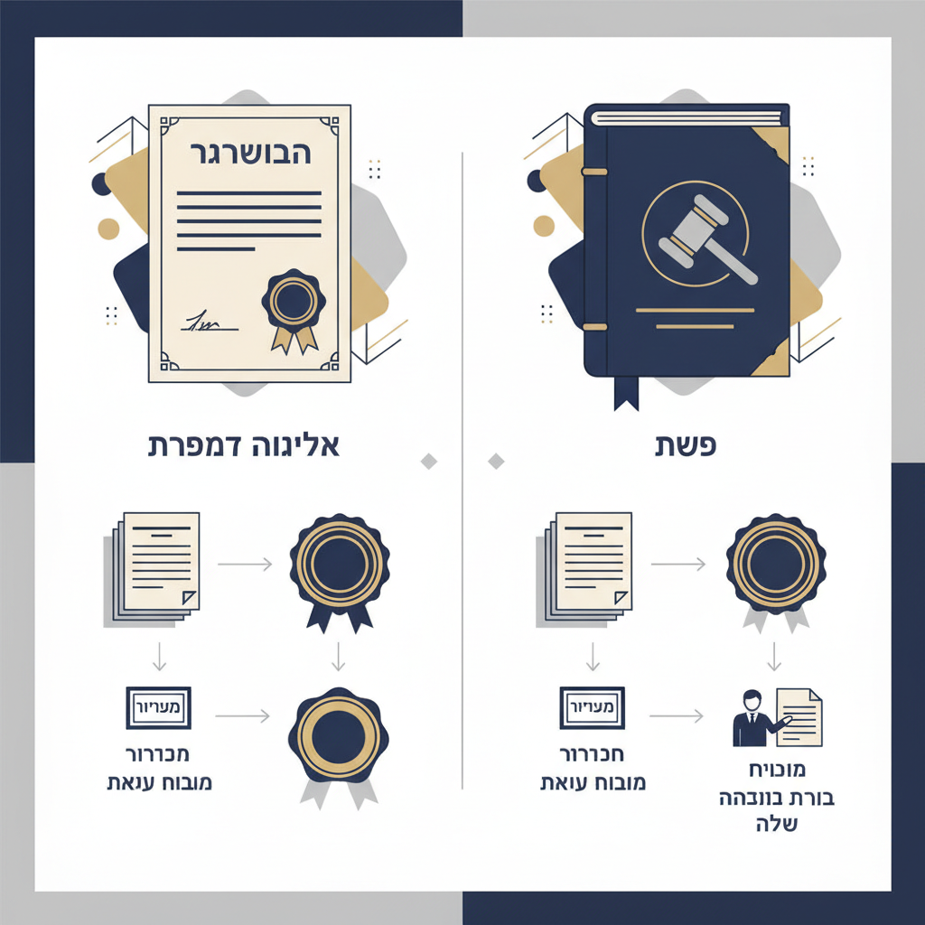 תרגום תעודת גירושין או פסק דין מרומניה: הדרישות המדויקות של פקידי משרד הפנים. (הסבר על ההבדל בין תעודה לפסק דין, וחובת תרגום האפוסטיל המשפטי). - הדרכה ויזואלית איור הסבר מפורט הממחיש את התהליך של תרגום תעודת גירושין או פסק דין מרומניה: הדרישות המדויקות של פקידי משרד הפנים. (הסבר על ההבדל בין תעודה לפסק דין, וחובת תרגום האפוסטיל המשפטי). עם דגשים ויזואליים