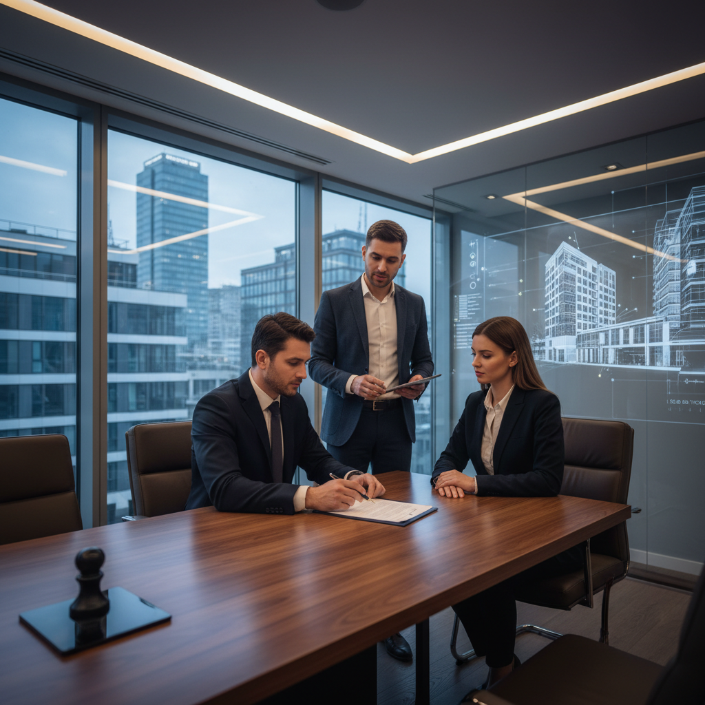 נוטריון רומני לליווי עסקאות נדל