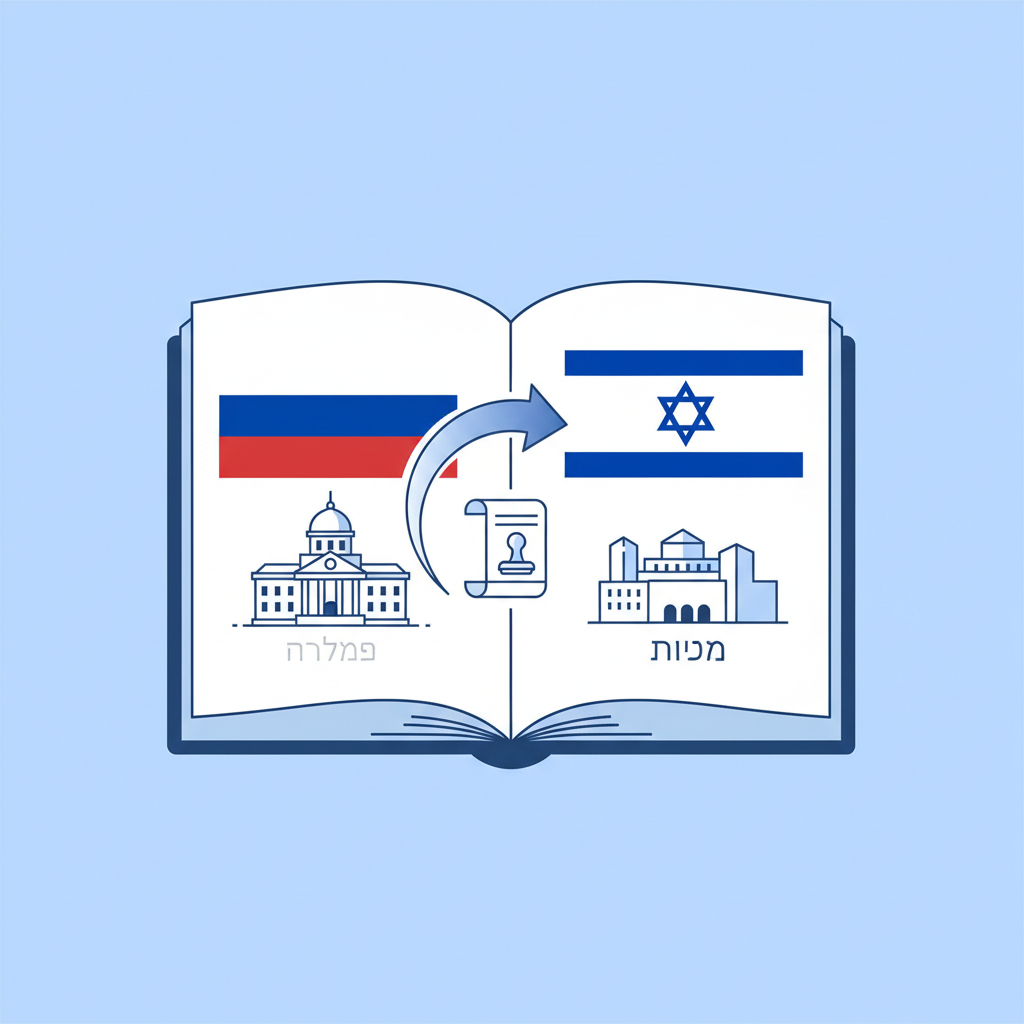 הסבר מפורט תרגום פסק דין גירושין מרוסיה לאכיפה בישראל
