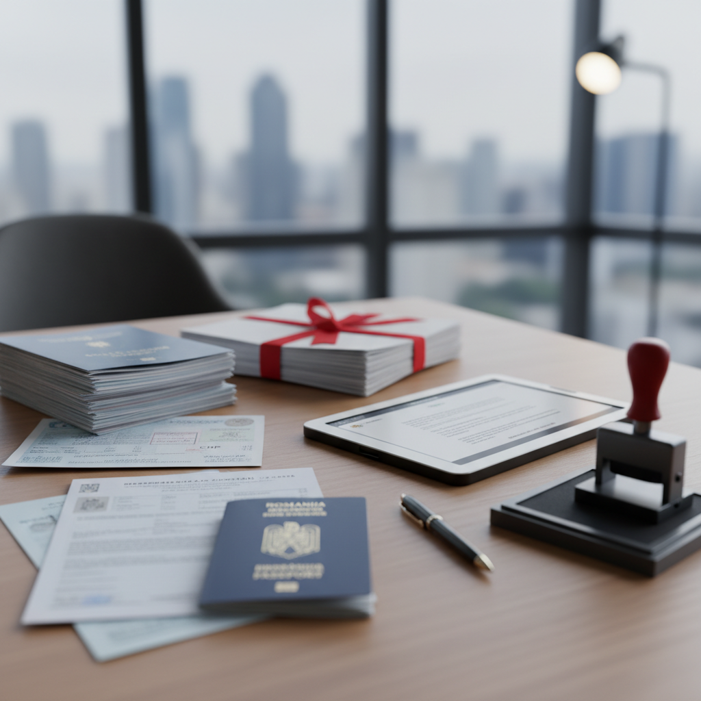 הוצאת CNP (מספר זהות רומני): אלו מסמכים צריך לתרגם ולאמת? - תמונת המחשה מקצועית המציגה את נושא המאמר