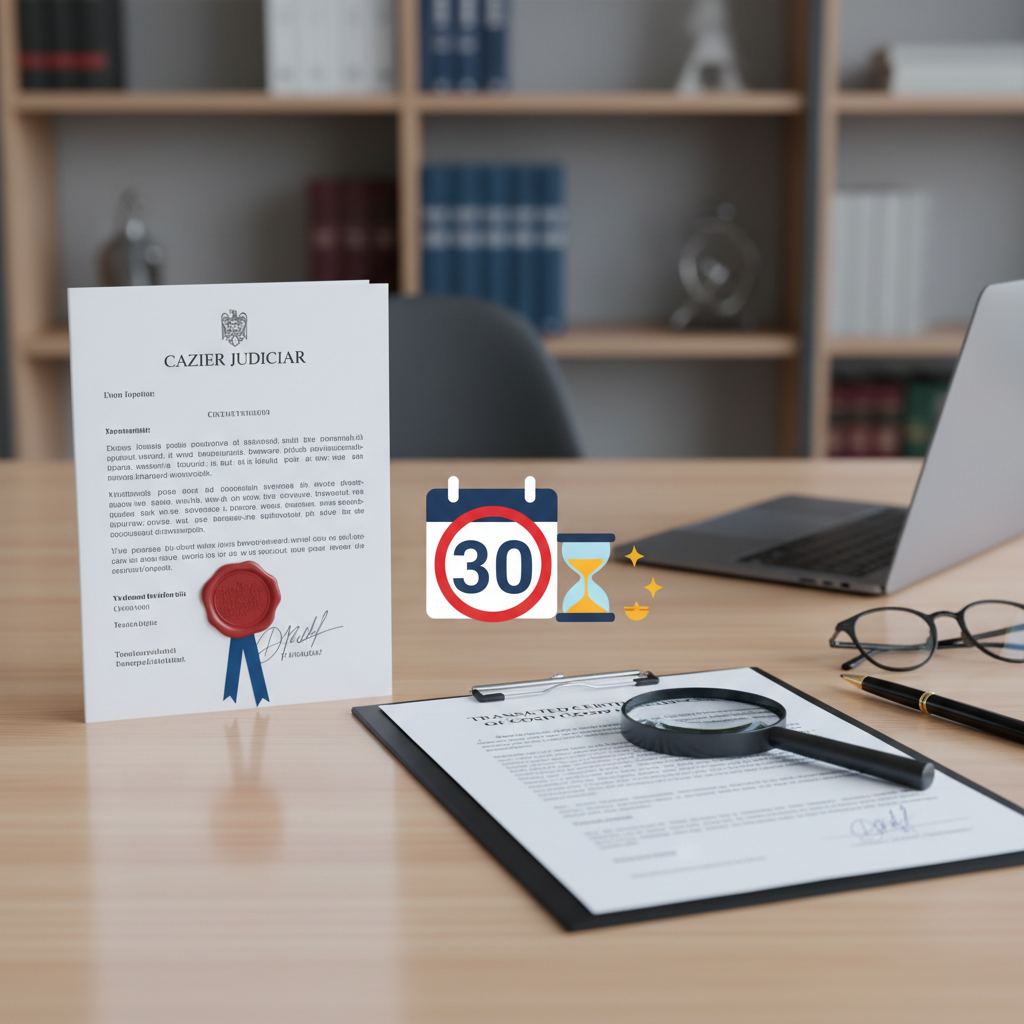 הליך מדורג לבני זוג: תרגום תעודת יושר (Cazier Judiciar) מרומניה + אפוסטיל. (דגש על המידע הפלילי, התוקף הקצר של התעודה והחובה לתרגם את הכל). - תמונת המחשה מקצועית המציגה את נושא המאמר